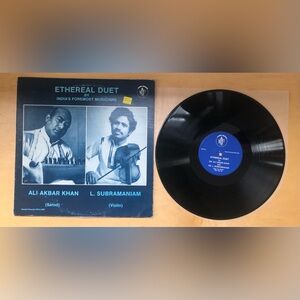Ethereal Duet by Dr. Ali Akbar Khan L Subramaniam Live Ganesh Records DRLS 4002